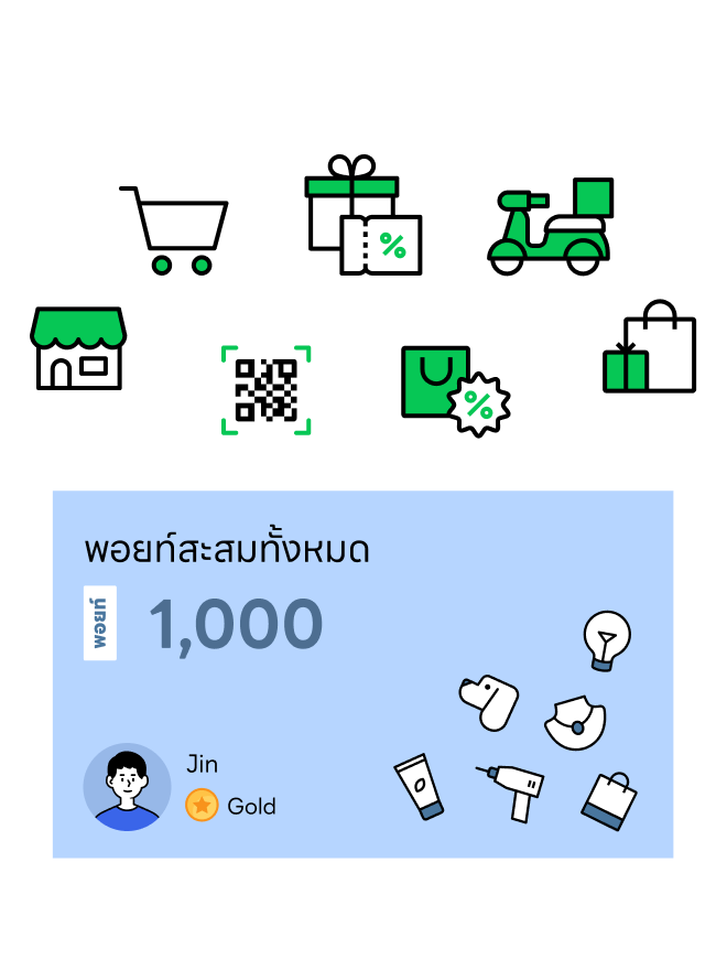 แจกแต้มได้หลากหลายช่องทาง