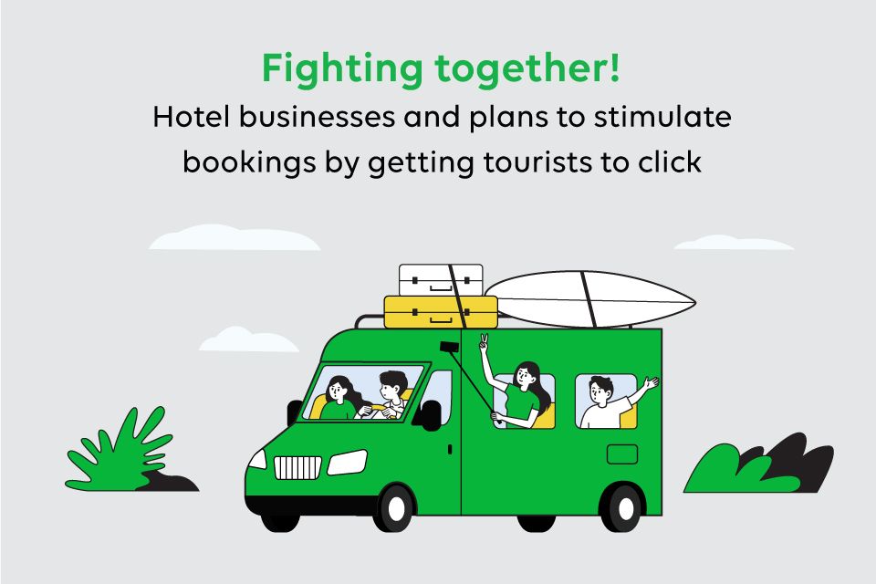 Fighting together! Hotel businesses and plans to stimulate bookings by getting tourists to click 